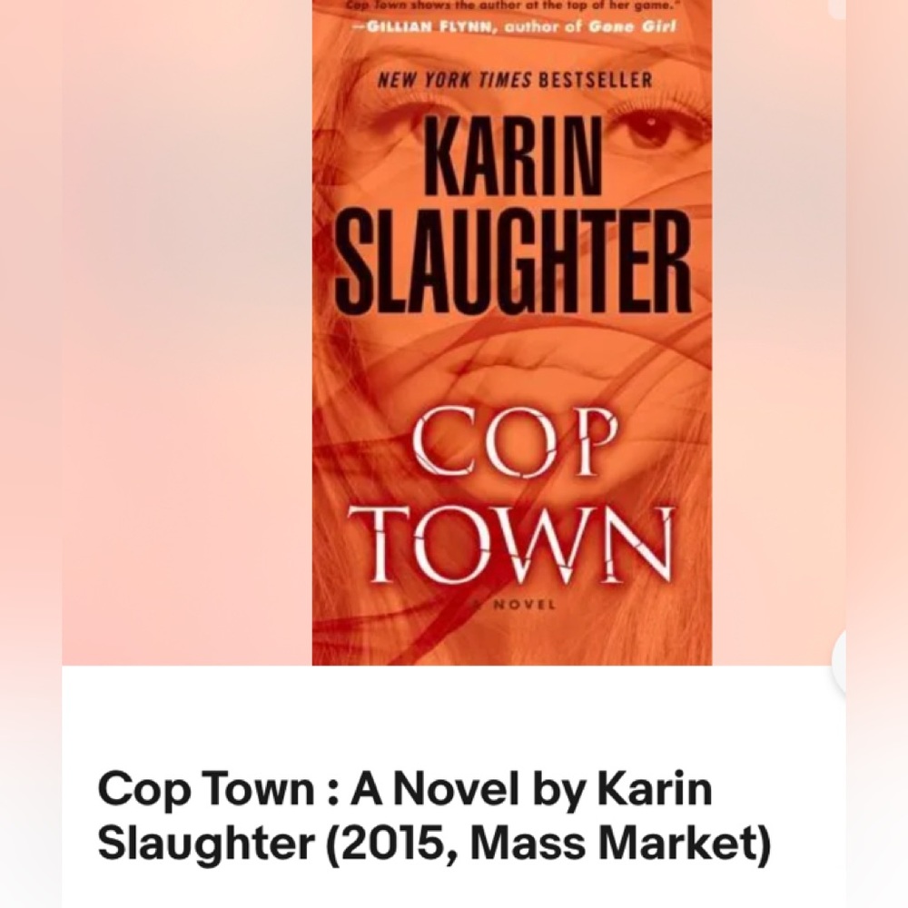 Cop town by Karen slaughter new paperback book